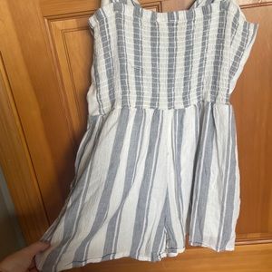Barely worn sky and sparrow romper